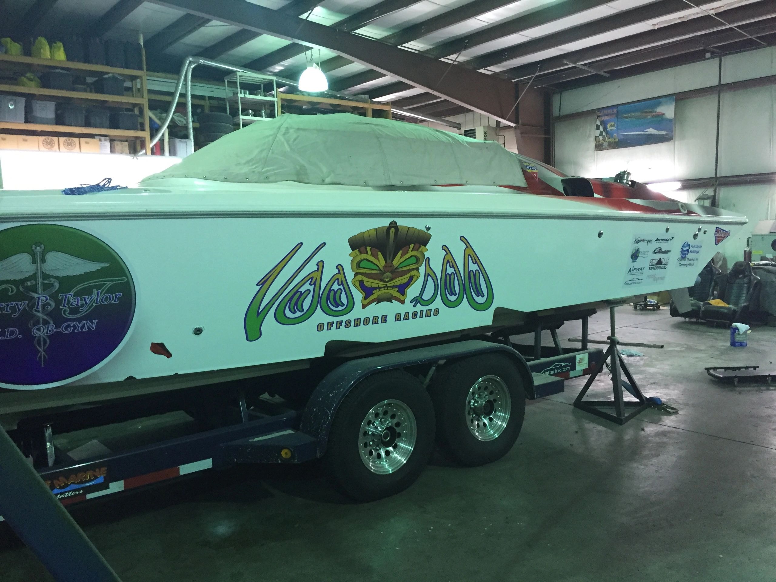 Boat ad campaign wrap by SignsandWraps